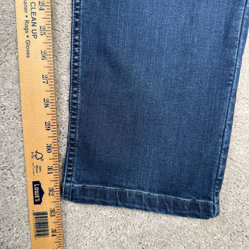 Mugsy Jeans Fultons Casual Dark Wash Men's 35 Denim Slim‎ Straight Blue